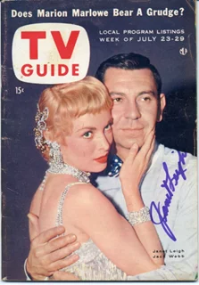Janet Leigh autograph