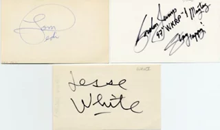 Maytag Repairmen autograph