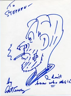 Art Carney autograph