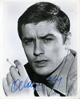 Alain DeLon autograph