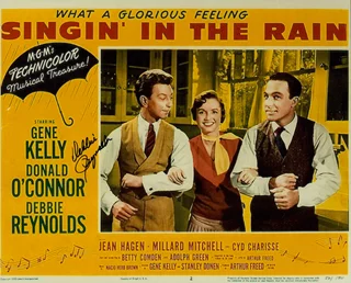 Debbie Reynolds autograph