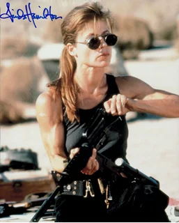 Linda Hamilton autograph