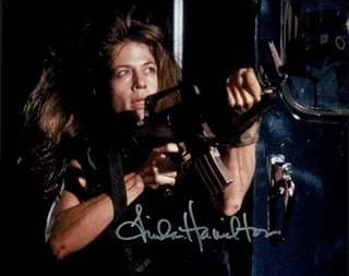 Linda Hamilton autograph