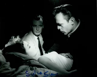 Sylvia Syms autograph