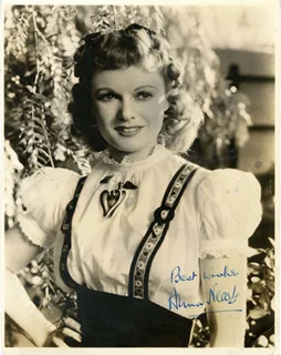 Anna Neagle autograph
