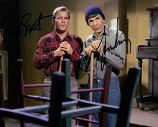 Star Trek autograph