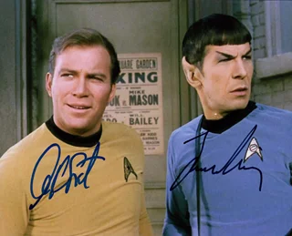 Star Trek autograph