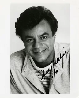 Johnny Mathis autograph