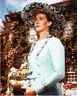 Lois Maxwell autograph