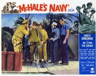 McHale's Navy autograph