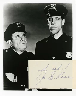 Joe E. Ross autograph