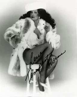 Tempest Storm autograph
