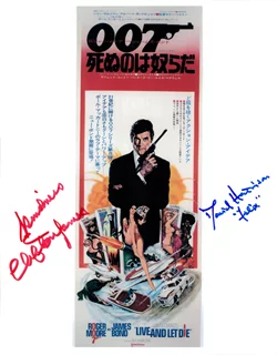 Live and Let Die autograph