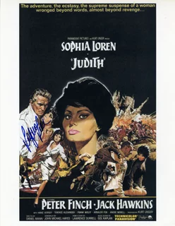 Sophia Loren autograph