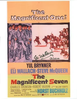 Eli Wallach autograph