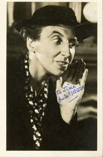 Anita Sharp-Bolster autograph