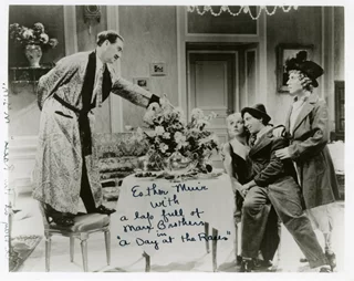 Esther Muir autograph