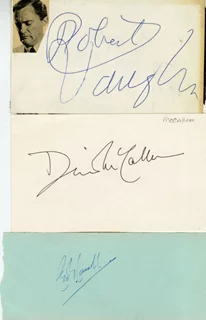 Man From U.N.C.L.E. autograph