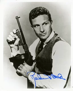 Robert Stack autograph