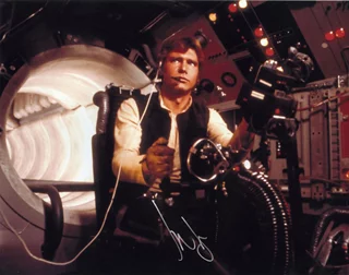 Harrison Ford autograph