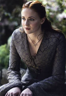 Sophie Turner autograph