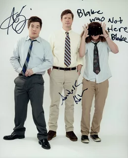 Workaholics autograph