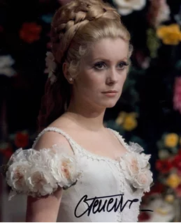Catherine Deneuve autograph