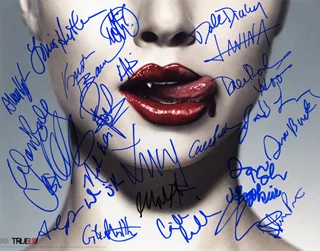 True Blood autograph