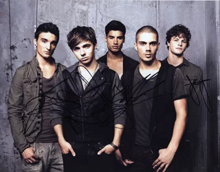 The Wanted autograph