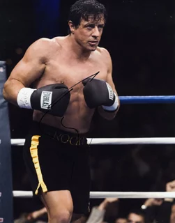 Sylvester Stallone autograph