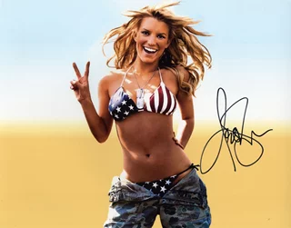 Jessica Simpson autograph