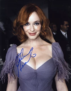 Christina Hendricks autograph