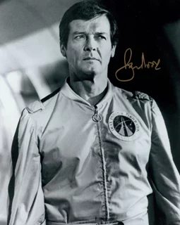 Roger Moore autograph