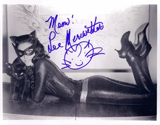Lee Meriwether autograph