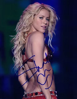 Shakira autograph