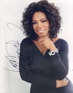 Oprah Winfrey autograph