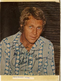 Steve McQueen autograph