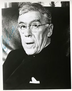 Leo G. Carroll autograph