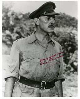 Alec Guinness autograph