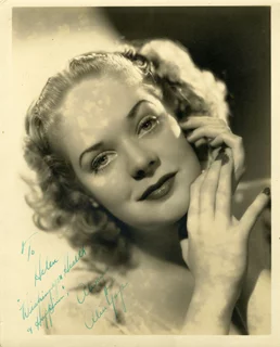 Alice Faye autograph