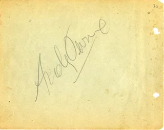 Andy Devine autograph