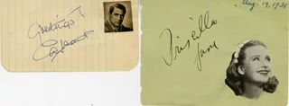 Arsenic and Old Lace autograph