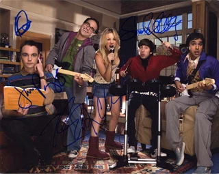 The Big Bang Theory autograph