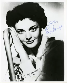 Anne Bancroft autograph