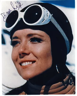 Diana Rigg autograph