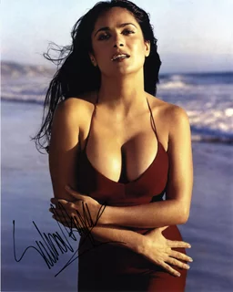 Salma Hayek autograph