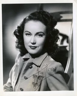 Fay Wray autograph