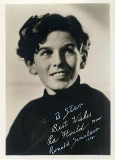 Ronald Sinclair autograph
