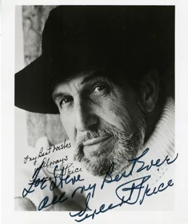 Vincent Price autograph