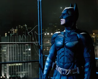 Christian Bale autograph